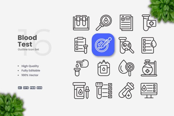 Blood Test Icons: A Strategic Tool for Visual Communication
