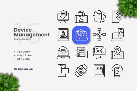 Device Management Icons