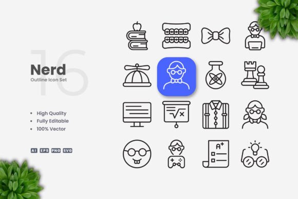Nerd Icons: The Power of Simple and Clean Design for Modern Creatives