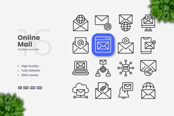 Online Mail Icons: A Versatile Tool for Modern Designers